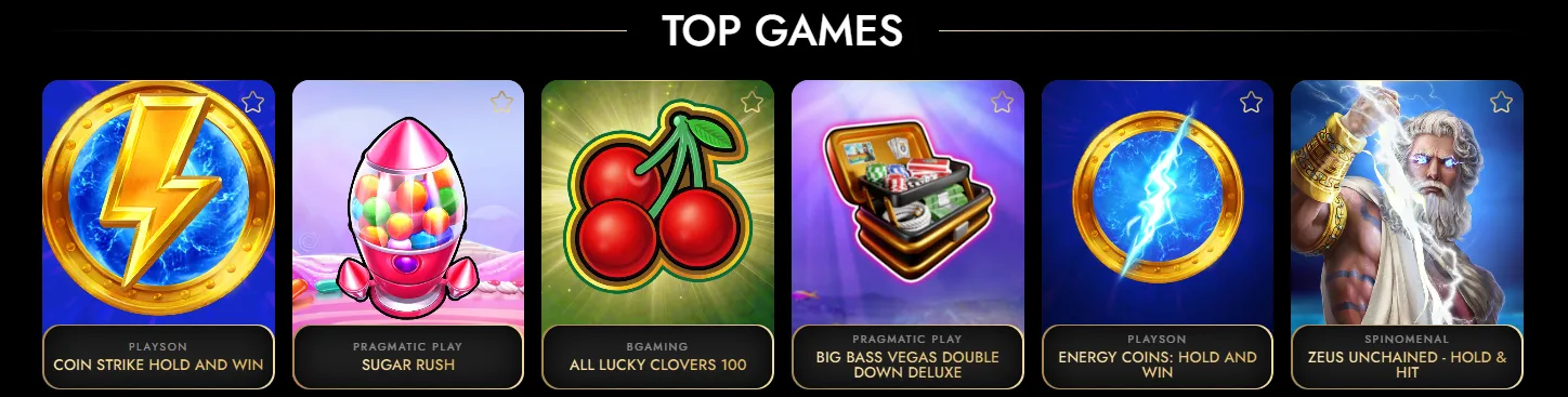 oscarspin games